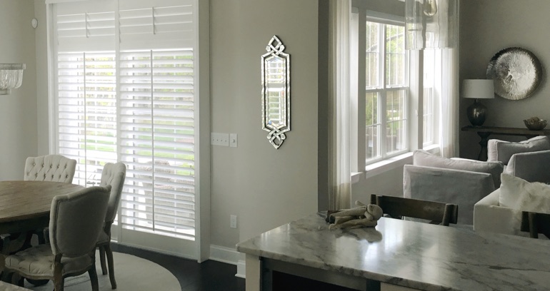 Salt Lake City kitchen sliding door shutters